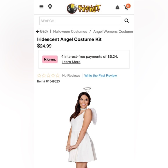 Spirit Other Spirit Halloween Angel Costume Poshmark